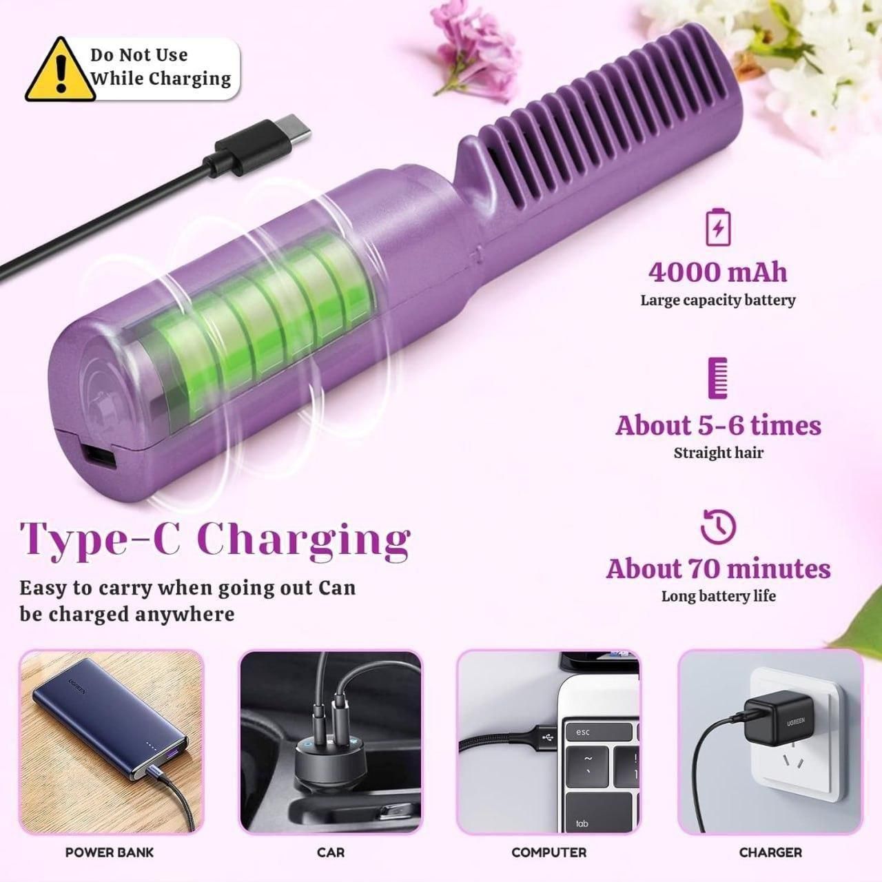Mini Portable Hair Straightner