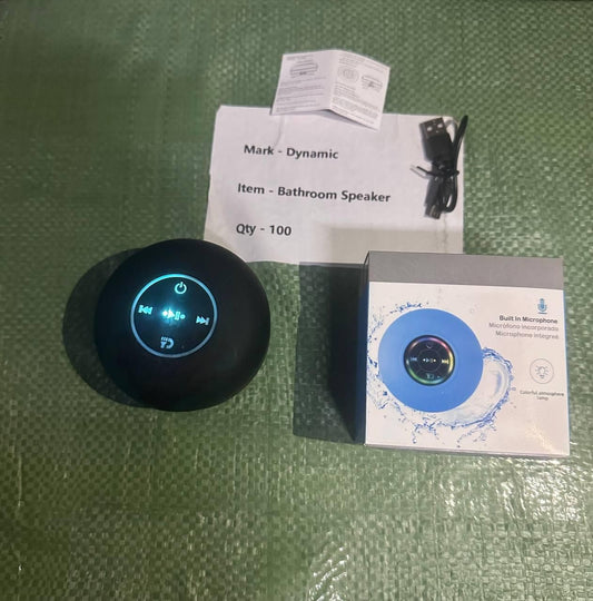 Product Name: Large Suction Cup Waterproof Bluetooth Speaker