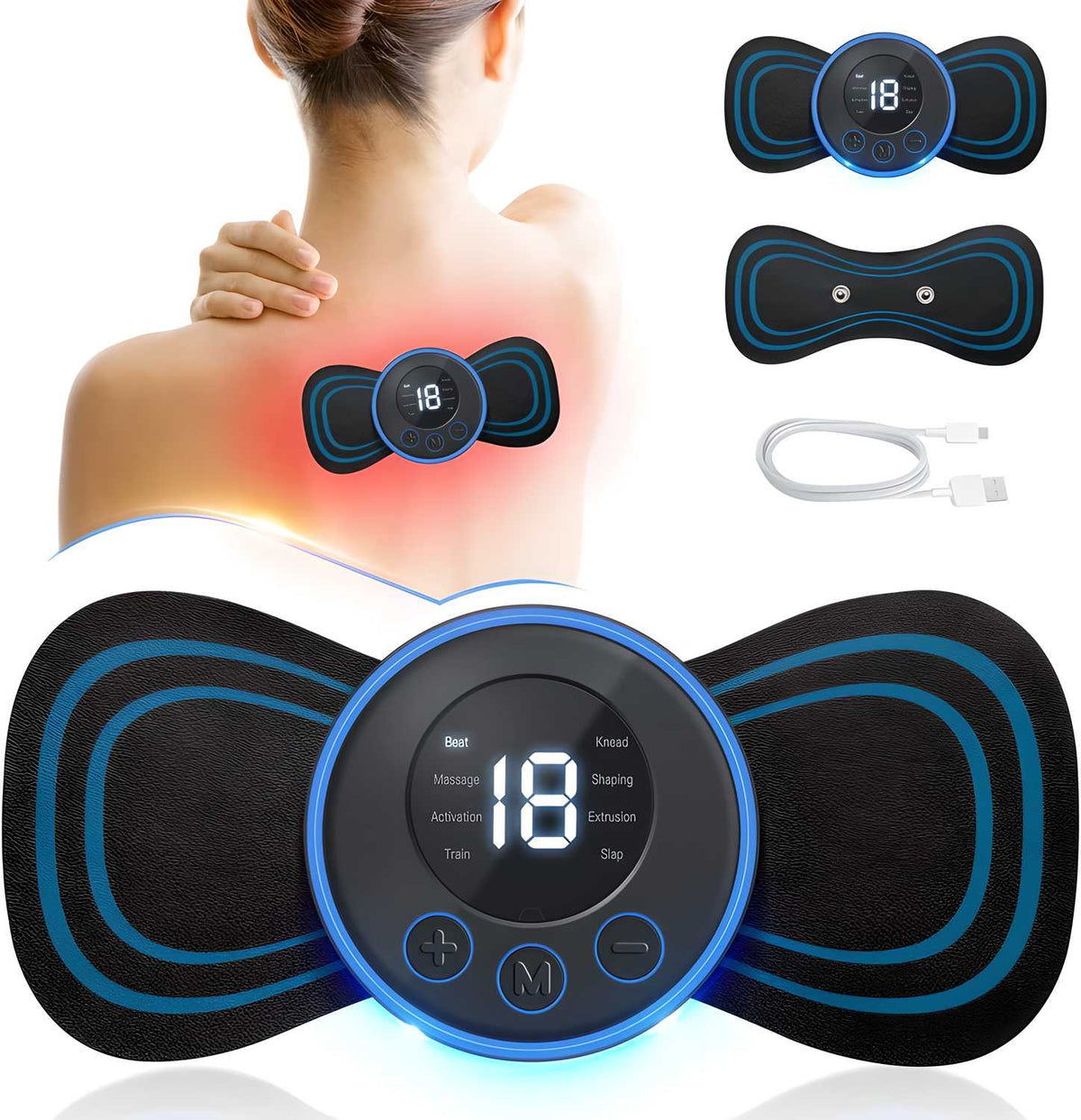 Product Name Portable Rechargeable Full Body Massager for Pain Relief
