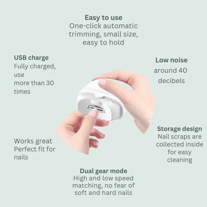 Rechargeable Electric Nail Clipper